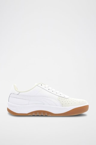 Sneakers en cuir California Exotic Blanc