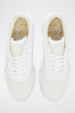 Sneakers en cuir California Exotic Blanc