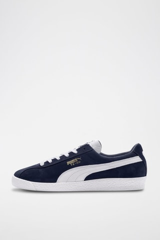 Sneakers en nubuck Te-Ku Prime Bleu marine et blanc
