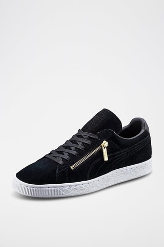 Sneakers en nubuck et laine Suede Classic - Noir