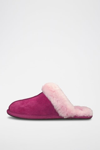 Chaussons en nubuck Scuffette II Fuchsia