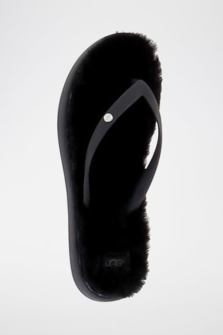 Tongs Fluffie II Noir