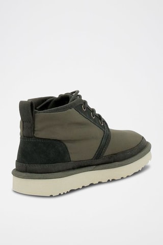 Derbys montants Neumel Mit - Kaki et noir