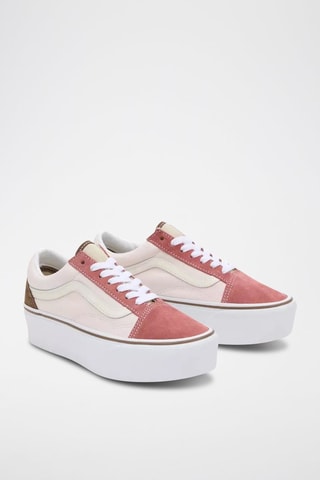 Tennis plateformes Authentic Stackform - Rose