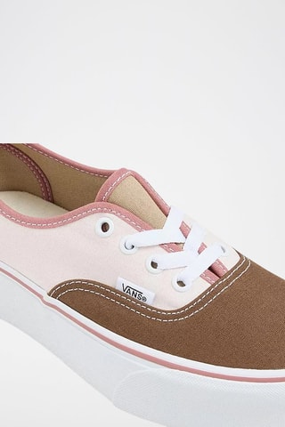 Tennis plateformes Authentic Stackform - Marron et beige