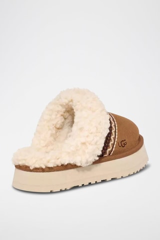 Chaussons en nubuck Disquette Atherson - Marron