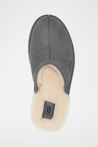 Chaussons en nubuck Scuff - Gris foncé