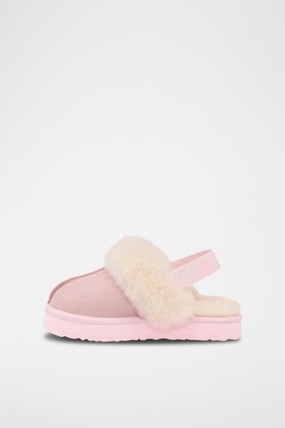 Chaussons en nubuck Funkette - Rose