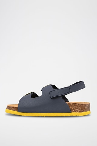 Sandales Turtle Noir et jaune