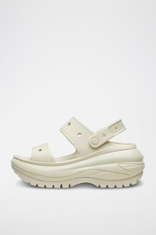 Sandales compensées Mega Crush - Ecru