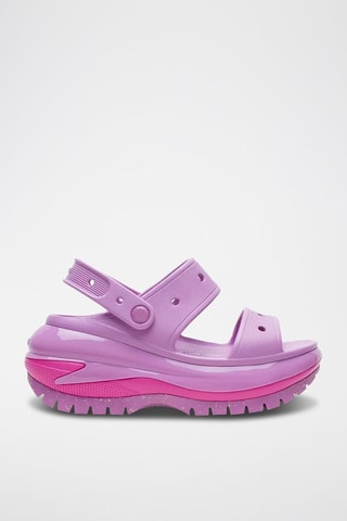 Sandales compensées Mega Crush - Fuchsia