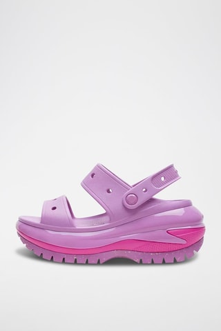 Sandales compensées Mega Crush - Fuchsia