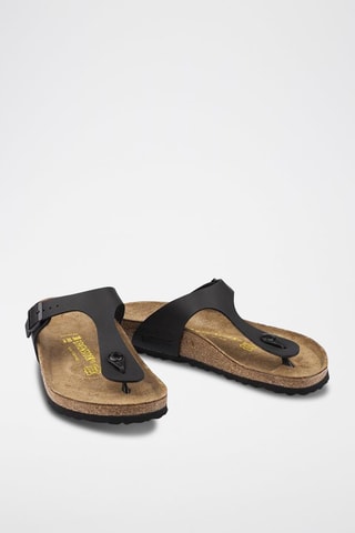 Sandales en cuir - Noir