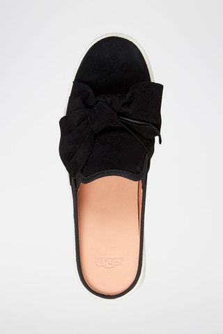 Sandales en nubuck Luci Bow Noir