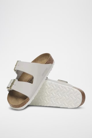 Mules en cuir Arizona - Blanc