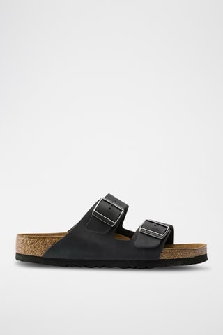 Mules en cuir Arizona - Noir