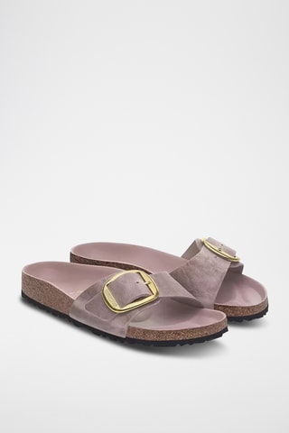 Mules en nubuck Madrid - Lilas