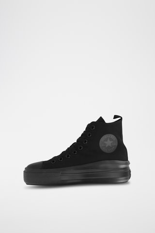 Sneakers montantes plateformes Chuck Taylor All Star - Noir