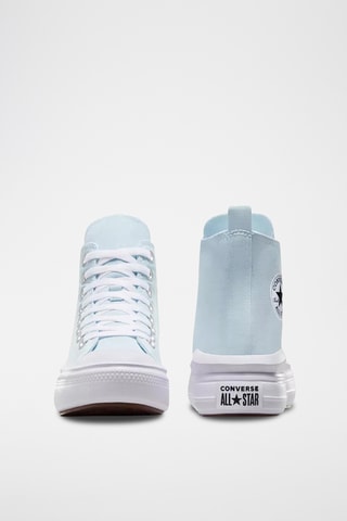 Sneakers montantes plateformes Chuck Taylor All Star Move Jr - Bleu
