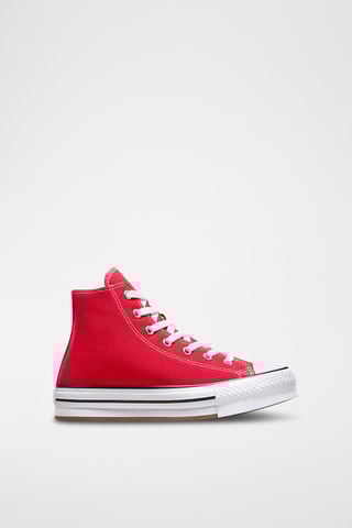 Sneakers montantes plateformes Chuck Taylor All Star Move Jr - Rouge