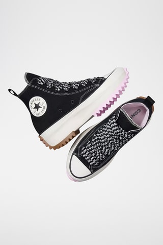 Sneakers montantes plateformes Run Star Hike Hi - Noir