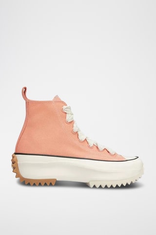 Sneakers montantes plateformes Run Star Hike Hi - Rose