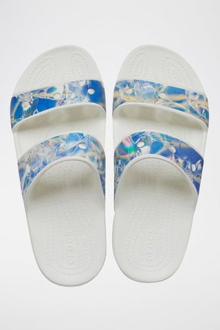 Claquettes Classic Hyperreal Bleu et blanc