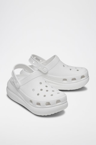 Sabots plateformes Classic Crush Blanc