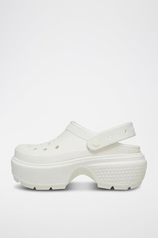 Sabots plateformes Stomp Clog - Blanc