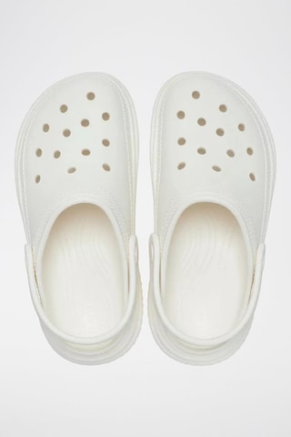 Sabots plateformes Stomp Clog - Blanc