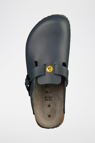 Sabots en cuir Boston - Bleu