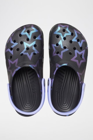 Sabots Classic Disco Dance Party Noir et violet