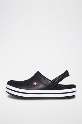 Sabots Crocband Clog Noir et blanc