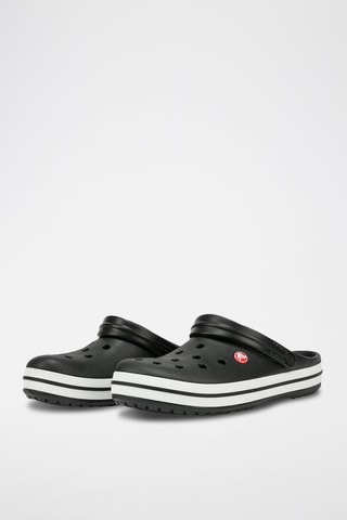 Sabots Crocband Clog Noir et blanc