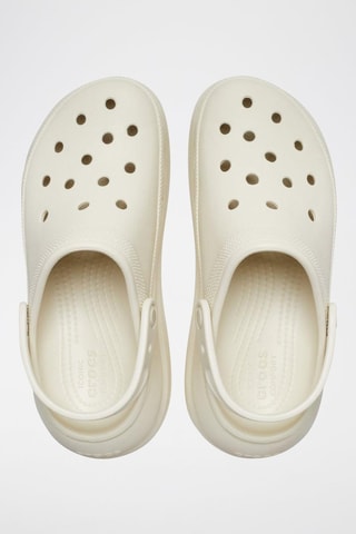 Sabots plateformes Classic Crush Beige