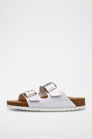 Mules Josephine Blanc