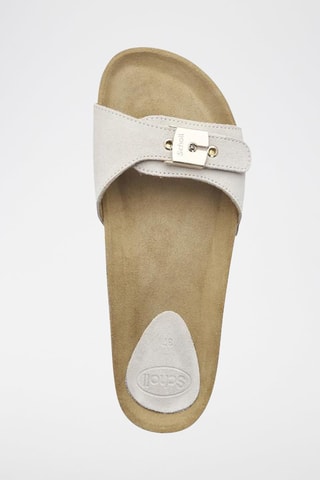 Mules en nubuck Nina Blanc