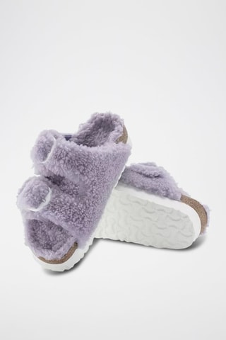 Mules plateformes Arizona - Violet