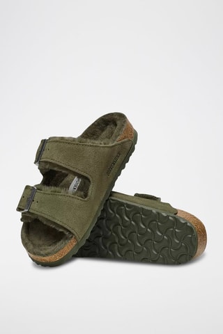 Mules fourrées Arizona - Vert