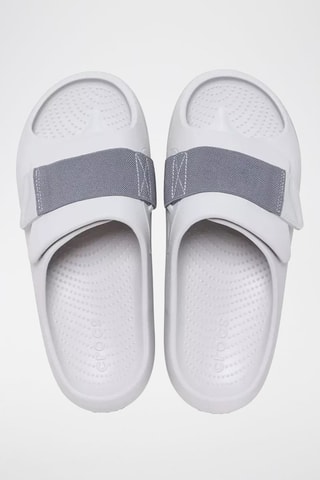 Mules Mellow Luxe Recovery Slide Crocs - Blanc