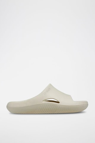 Mules Mellow Recovery Slide Crocs - Beige