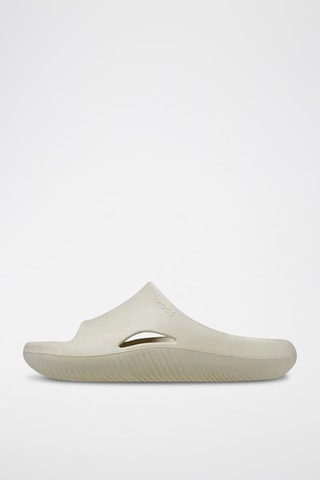 Mules Mellow Recovery Slide Crocs - Beige