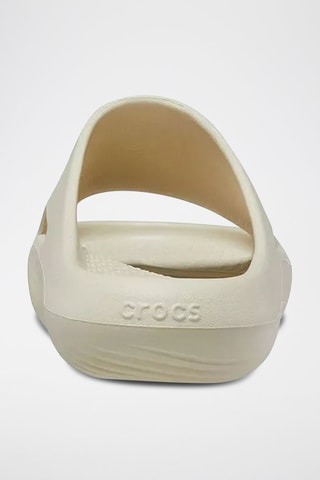 Mules Mellow Recovery Slide Crocs - Beige