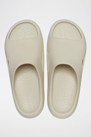 Mules Mellow Recovery Slide Crocs - Beige