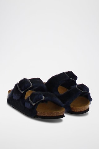 Mules Noelle Bleu marine