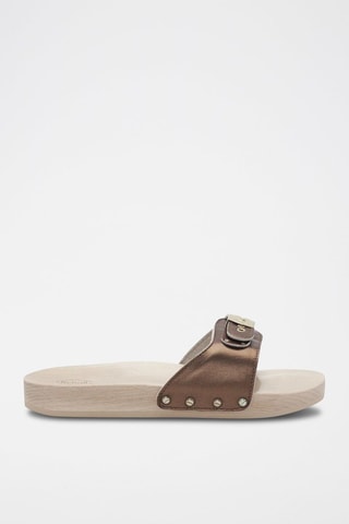 Mules Pescura Marron