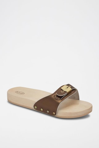 Mules Pescura Marron