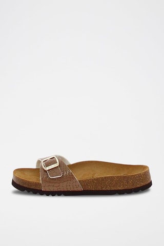 Mules Estelle Marron