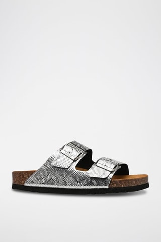 Mules Josephine Argenté