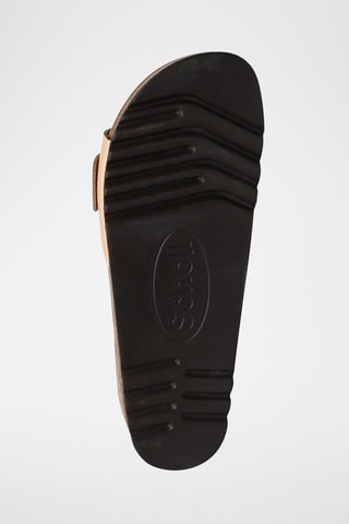 Mules en cuir Kathleen Beige